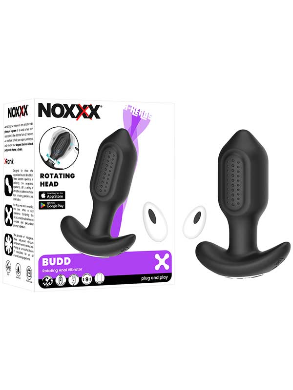 NOXXX A-Heros BUDD APP Kontrol ve Uzaktan Kumandalı 360° Anal Plug - 802166