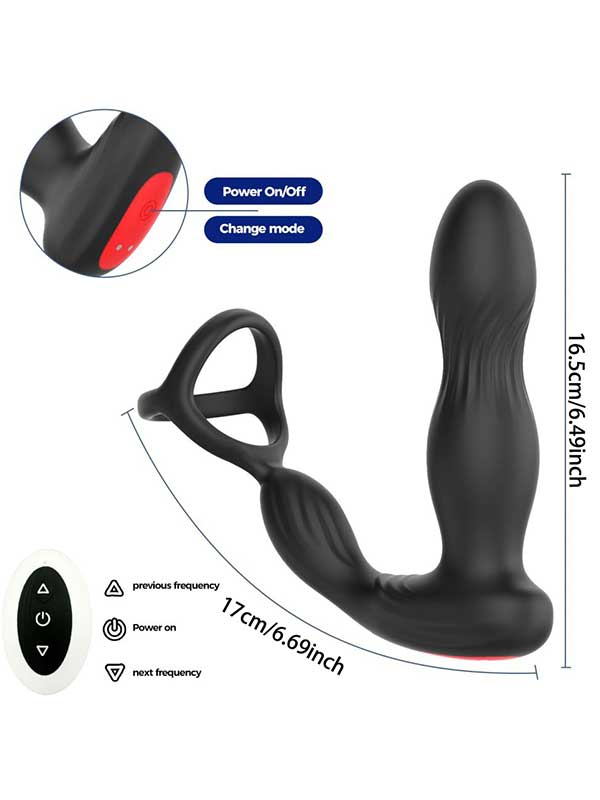 NOXXX Titan İleri Geri Hareketli Halkalı Anal Vibratör - 802168