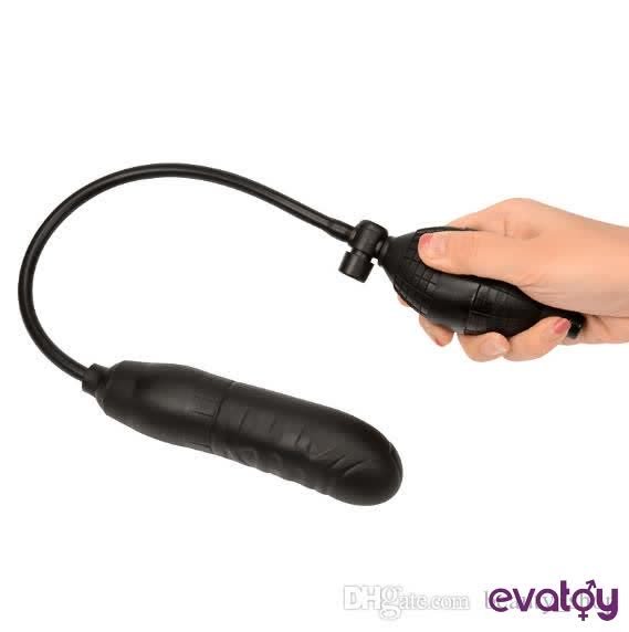 Evatoy İnflatable Pompalı Şişen Anal Tıkaç - FA-AP-18