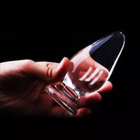 Glass Romance Cam Anal Plug - FA-GT02-A