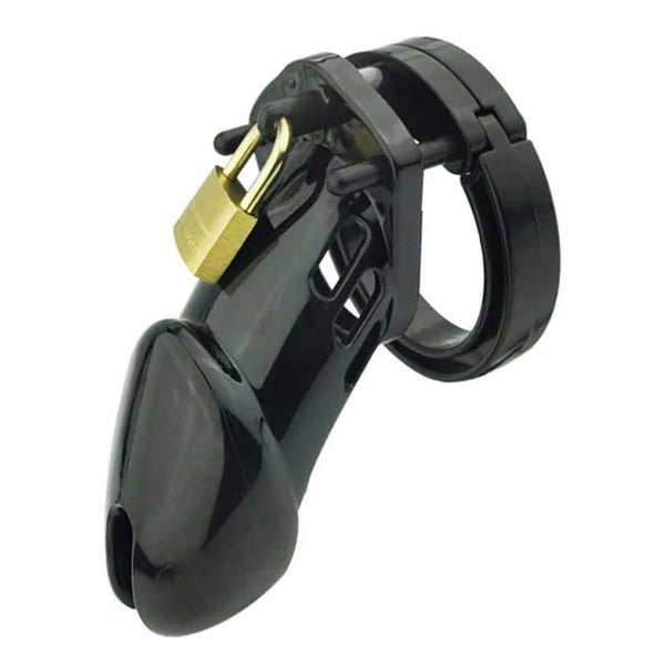 SM PVC Siyah Penis Kilidi - FA-DL-01-L