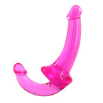 SM Lezbiyen Çift Uçlu Straplez Dildo - FA-RD-51