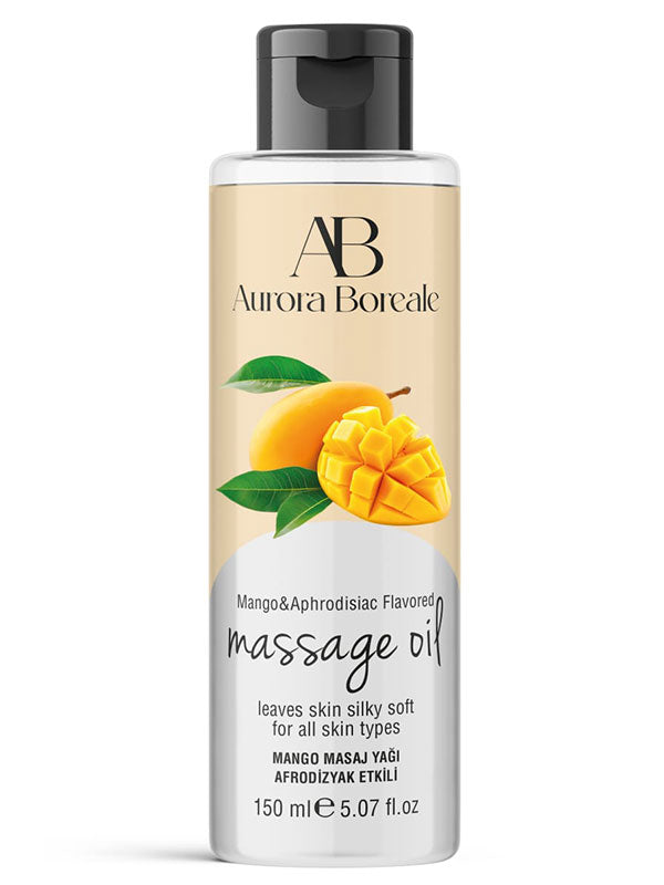 Aurora Boreale Mango Aromalı Afrodizyaklı Masaj Yağı 150ml - AB3503