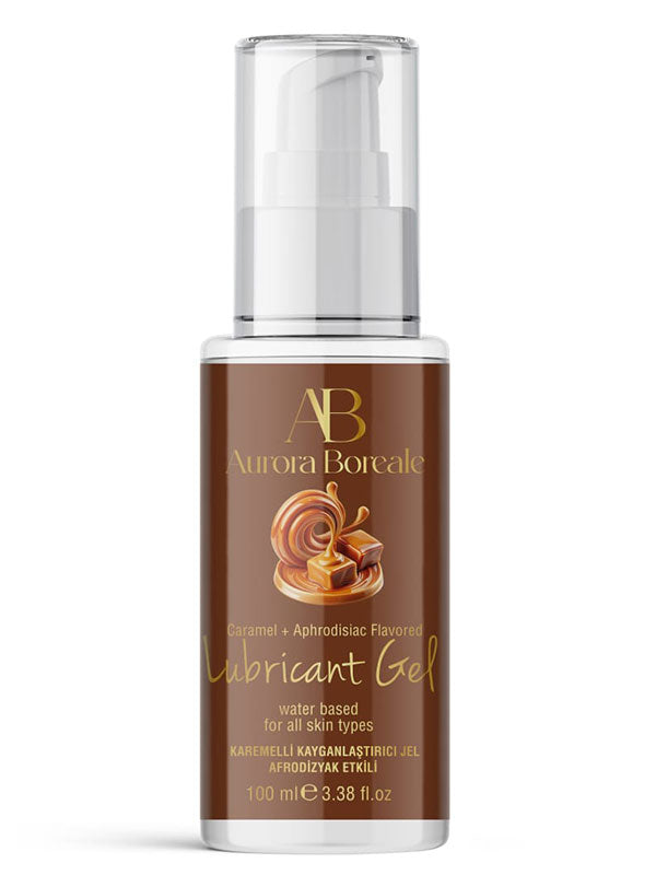 Aurora Boreale Karamel Aromalı Kayganlaştırıcı Jel 100ml - AB3513