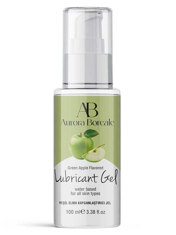 Aurora Boreale Yeşil Elma Aromalı Kayganlaştırıcı Jel 100ml - AB3520