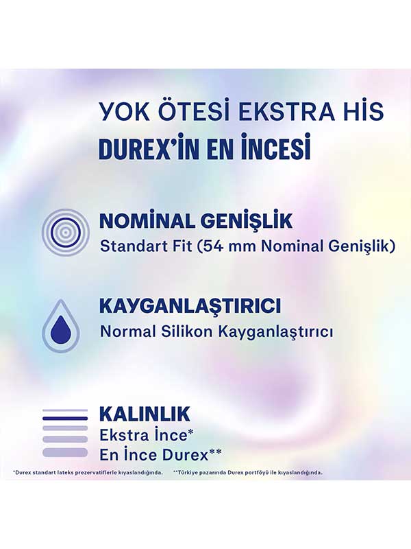 Durex Yok Ötesi Ekstra His 10'lu Paket - DR2794Y10