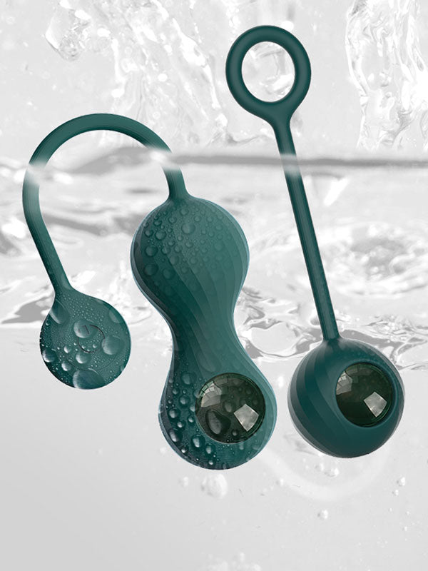 Magic Motion Crystal Duo Telefon Kontrollü Kegel Egzersiz Topları - FUN06AB