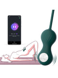 Magic Motion Crystal Duo Telefon Kontrollü Kegel Egzersiz Topları - FUN06AB