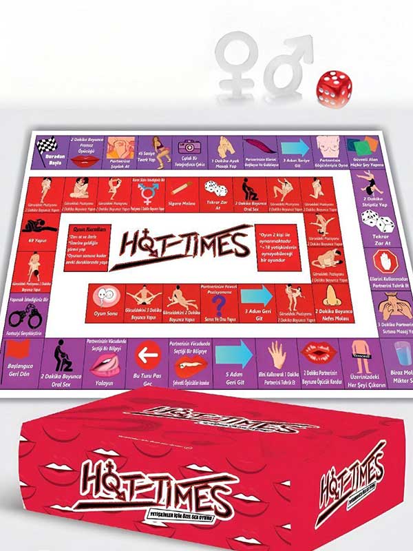 HOT TİMES Yetişkinlere Özel Cinsel İlişki Yatak Kutu Oyunu - GMS01