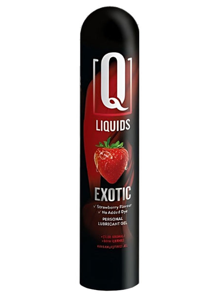 Q Liquids Excotic Çilek Aromalı Kayganlaştırıcı Jel 125 ml - LQ1507