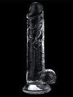 Flawless 7.5'' Clear Jel Dildo 19 cm - LV310016