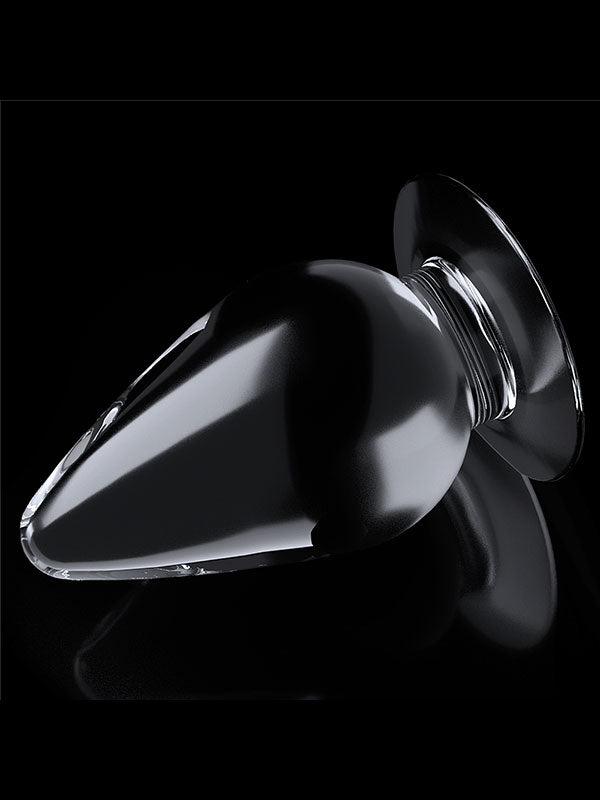 Flawless 4.5'' Clear Anal Plug - LV310017
