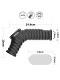 Vibrating Wave Knights Ring with Scrotum Sleeve - LV343138