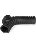 Vibrating Wave Knights Ring with Scrotum Sleeve - LV343138