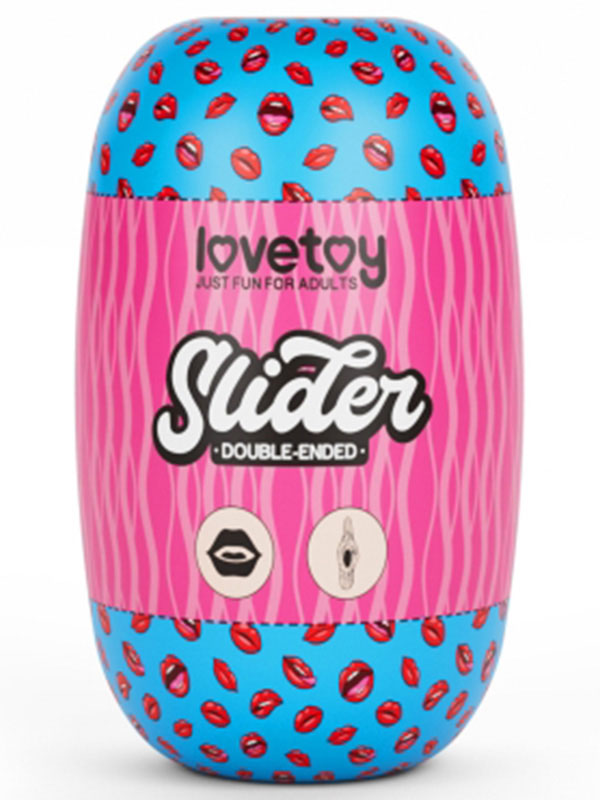 LoveToy Slider Double-Ended Ağız ve Vajina Mastürbator - LV350011