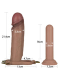 LoveToy Ingen 9'' Enhanced Set L/XL/2XL İçi Boş Kemerli Penis 21.4 cm - LV415011B