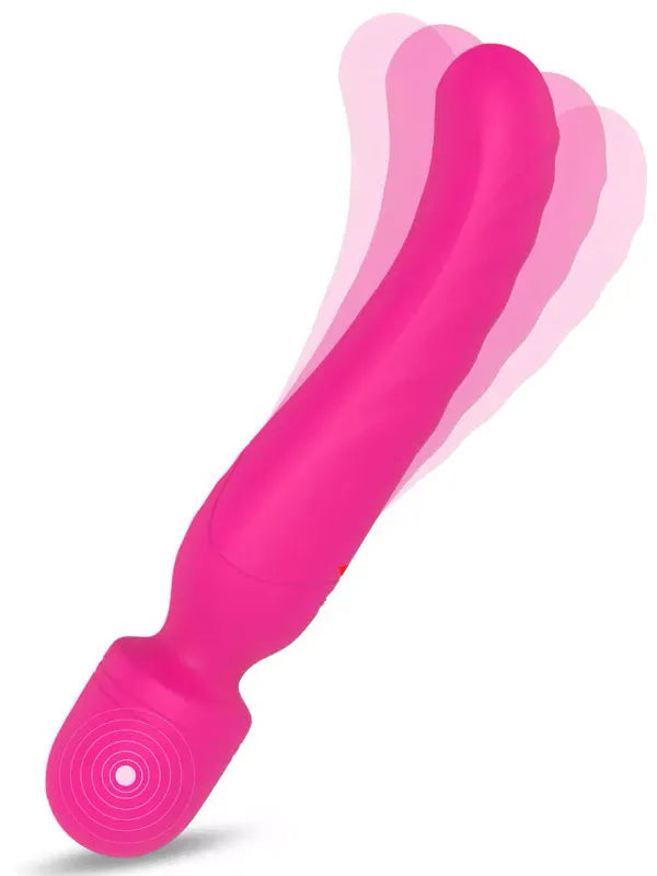 Isıtmalı Masaj Wand Çift Taraflı Vibratör 23 cm - 202228