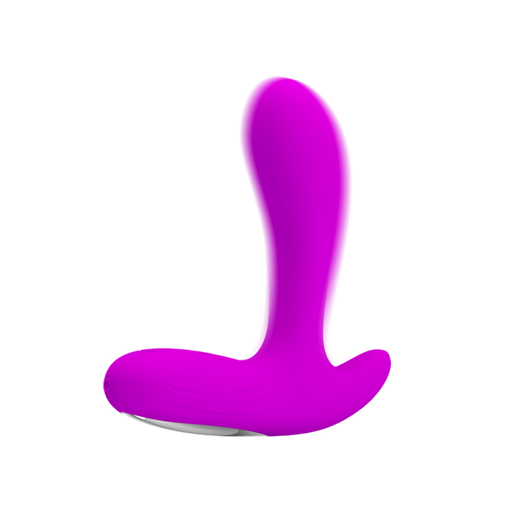 USB Şarjlı 30 Modlu Titreşimli Prostat Vibratör ve Anal Plug Mor - BDM4028