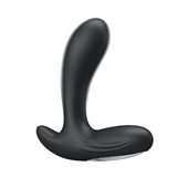 USB Şarjlı 30 Modlu Titreşimli Prostat Vibratör ve Anal Plug Siyah - BDM4029