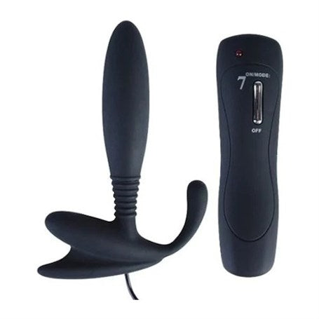 Anal & Prostat Stimulator 7 Farklı Titreşimli Anal Plug P-Spot Vibratör - 13002