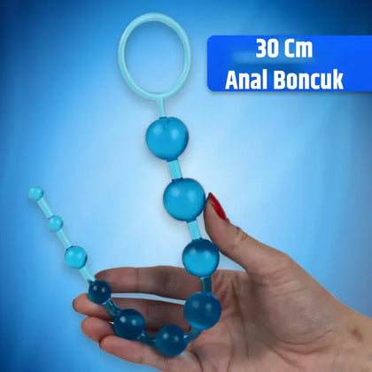 Anal Toplar 30 Cm 10 Boğumlu Yuvarlak Boncuk - FA-AP15