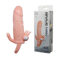 %10 İndirim – Anal Vajinal Klitoral Uyarıcılı Titreşimli Penis Kılıfı - CA-B1207