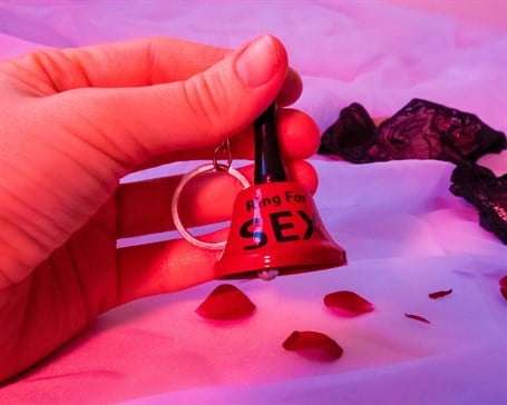 Aşk Zili Anahtarlık - Ring For Sex - BDMF028