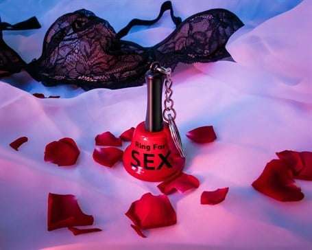 Aşk Zili Anahtarlık - Ring For Sex - BDMF028