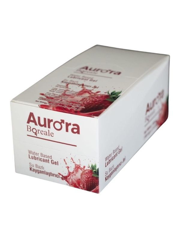 Aurora Boreale 100 Lü 5 Ml Şase Çilekli Kayganlaştırıcı - C-5211
