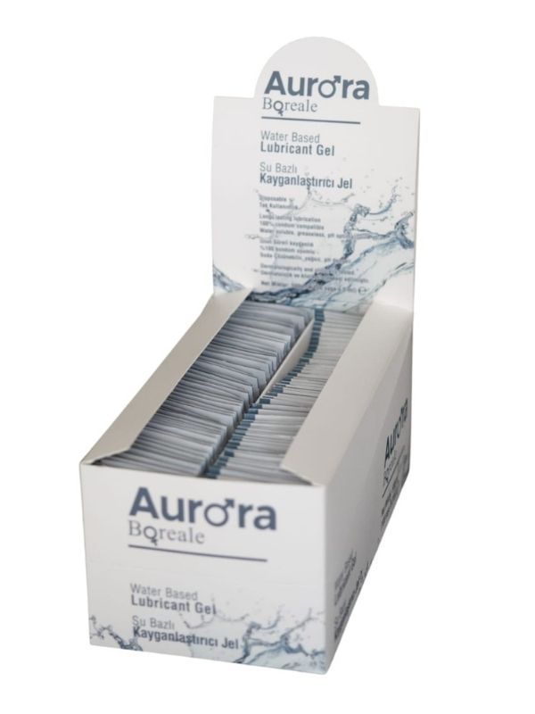Aurora Boreale 100 Lü 5 Ml Şase Sade Su Bazlı Kayganlaştırıcı - C-5210