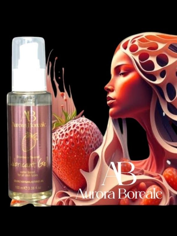 Aurora Boreale Çilek Aromalı Kayganlaştırıcı Jel 100 ML - C-5200
