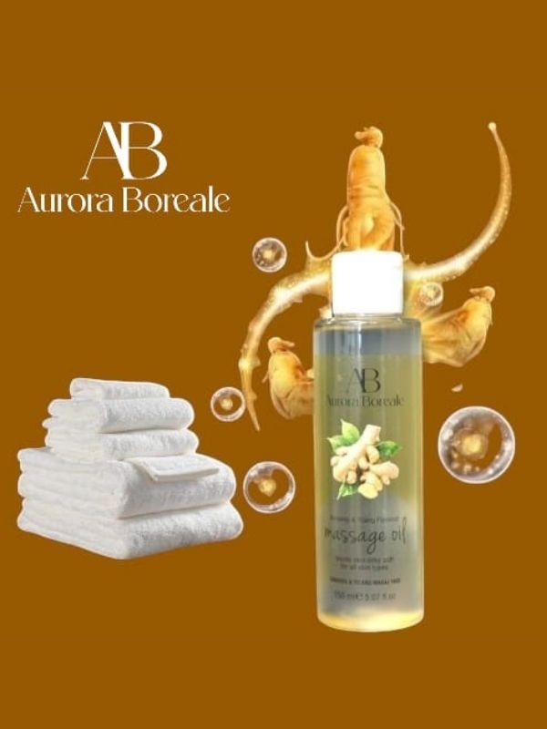Aurora Boreale Ginseng Aromalı Masaj Yağı 150 ML - C-5222