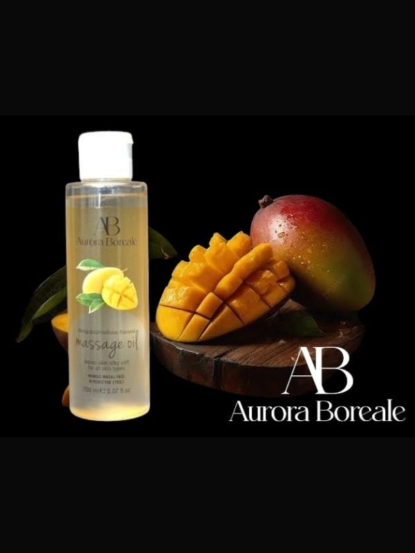 Aurora Boreale Mango Aromalı Afrodizyaklı Masaj Yağı 150 ML - C-5221