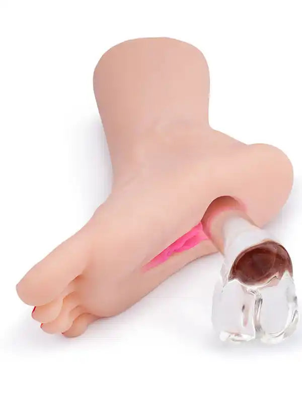 Sol Ayak ve Vajinalı Mastürbatör - LJ4113L