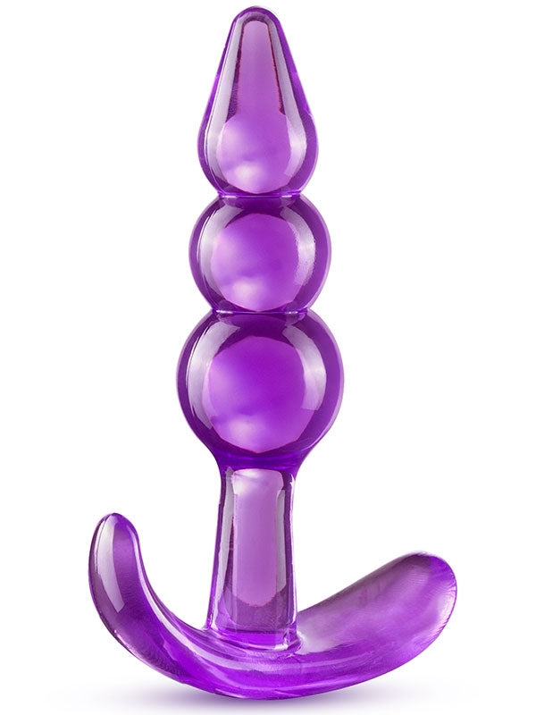 NOXXX Boğumlu T Anal Plug Mor 9 cm - T331511