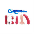 5'li Anal Vajinal Titreşimli 5'li Vibratör Seti - Love Kits - B1042