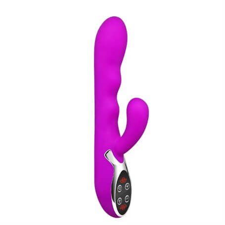 USB Şarjlı 10 Fonksiyonlu Isıtmalı Teknolojik Vibratör - BDM4109