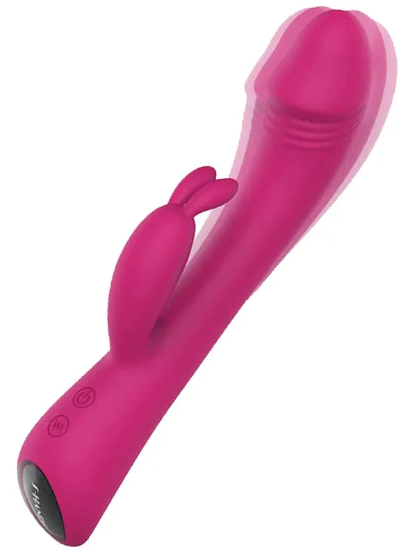 Baby Bunny Ultra Güçlü Şarjlı Titreşimli Tavşan Vibratör 22 cm - S027-4