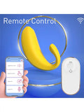 Muz Tasarımlı Giyilebilir Şarjlı Telefon Kontrollü Vibratör - S219-4