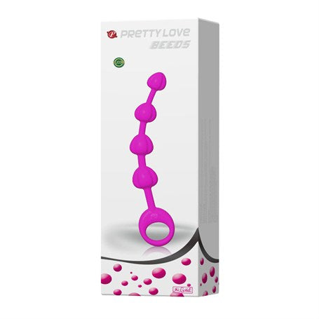Beeds Boğumlu Anal Sıralı Toplar Plug Tıkaç Açıcı Anal Alıştırıcı - B1143