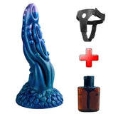 Belden Bağlamalı 21,6 cm Gerçekçi Kalın Dildo Penis - Monster47 - BDM1629B