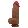 Belden Bağlamalı 22 cm Gerçekçi Kalın Dildo Penis - Achille - BDM1447B