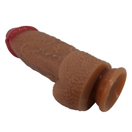 Belden Bağlamalı 22 cm Gerçekçi Kalın Dildo Penis - Achille - BDM1447B