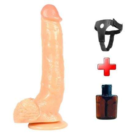 Belden Bau011flamalu0131 25 cm Realistik Vantuzlu Dildo Penis - BDM1818B