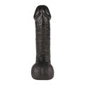Belden Bağlamalı 27,5 cm Dev Boy Realistik Vantuzlu Zenci Dildo Penis - CA-PX046SB