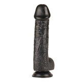 [DEV İNDİRİM] %40 İndirim – Belden Bağlamalı 27,5 cm Dev Boy Realistik Vantuzlu Zenci Dildo Penis - CA-PX046SB