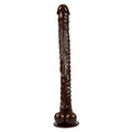 Belden Bağlamalı 40 cm Gerçekçi Uzun & Kalın Dildo Penis - BDM1522B