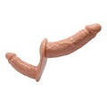 Belden Bağlamalı Çift Taraflı İçi Dolu Strapon Penis - BDM2277