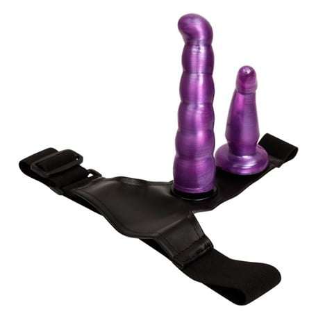 Belden Bağlamalı Çift Taraflı Strapon Dildo - BDM2021