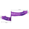 Belden Bağlamalı Çift Taraflı Titreşimli Strapon Dildo - BDM2260